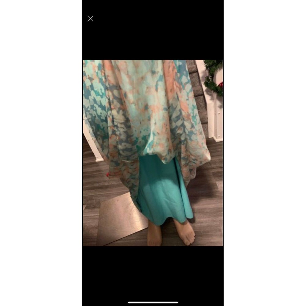Vince camito long dress size 6 blue - Picture 8 of 9